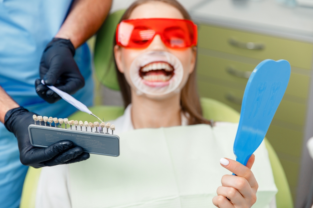 teeth whitening or veneers